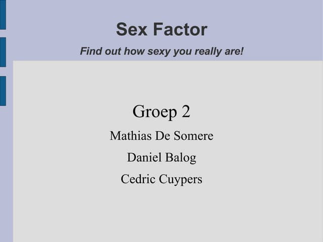 becky reisinger add photo the sex factor 2