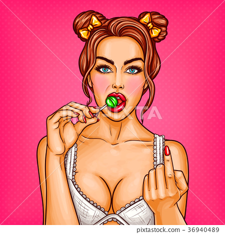 alex coburn add photo girl sucking on lollipop