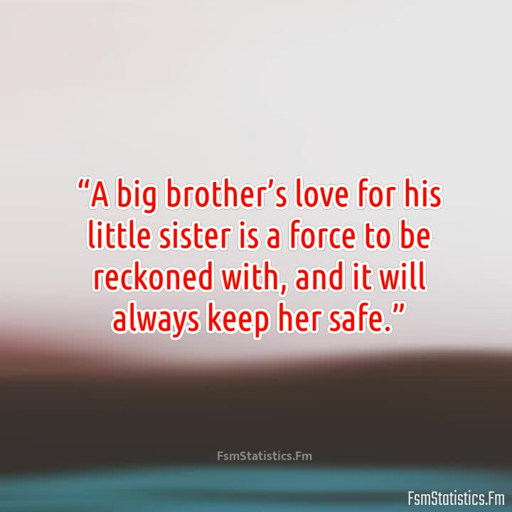 Best of Brother forces little sister