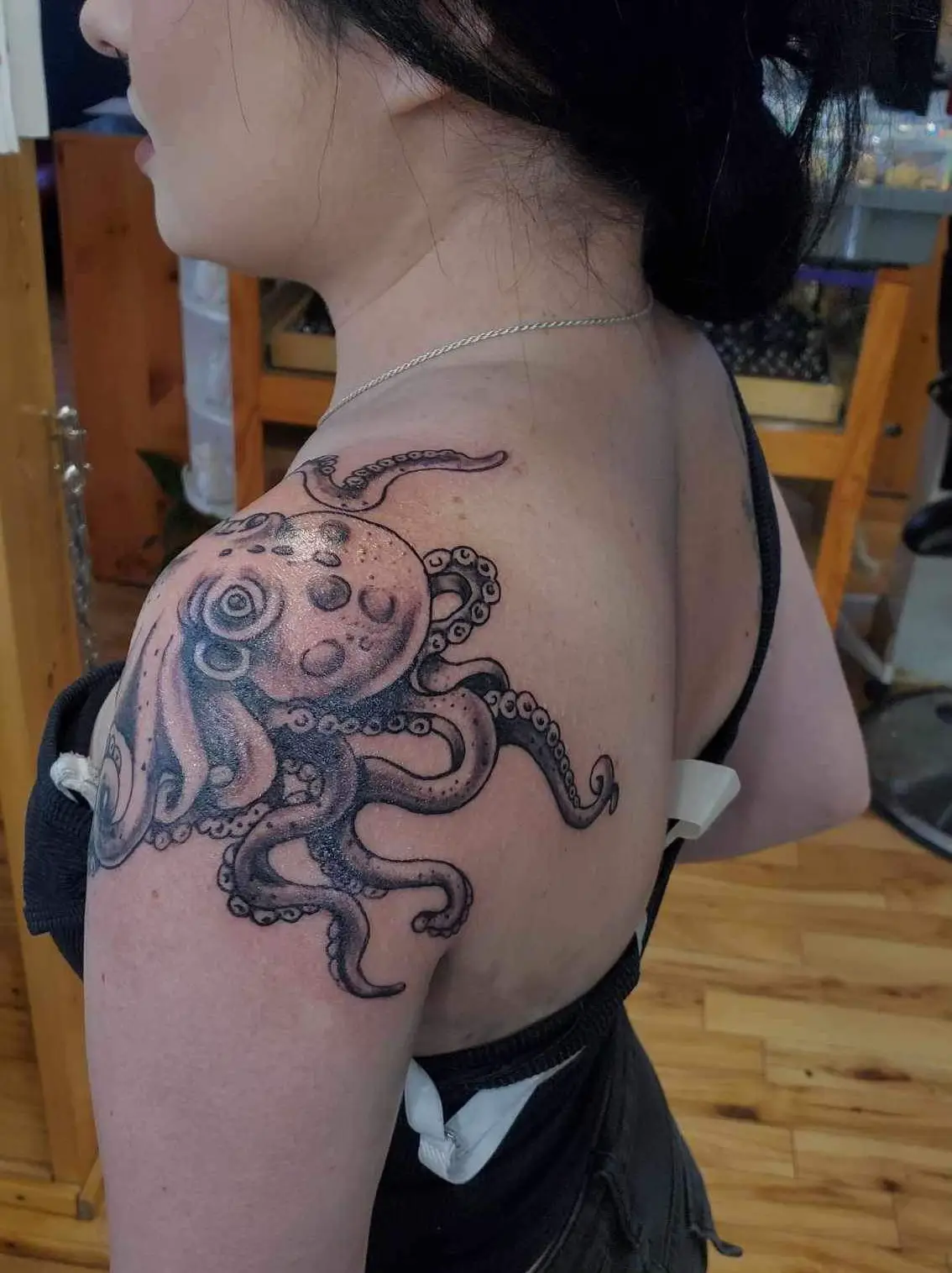 anuj gakhar share girl with the octopus tattoo photos