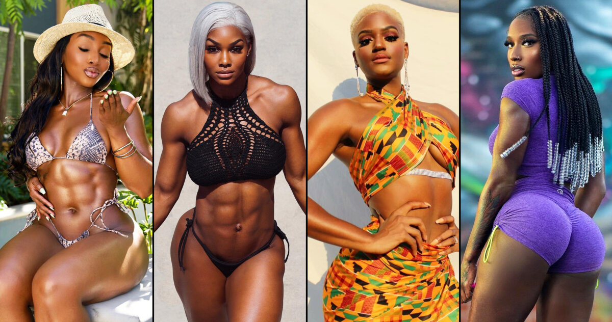 ann reinisch recommends black fitness female models pic