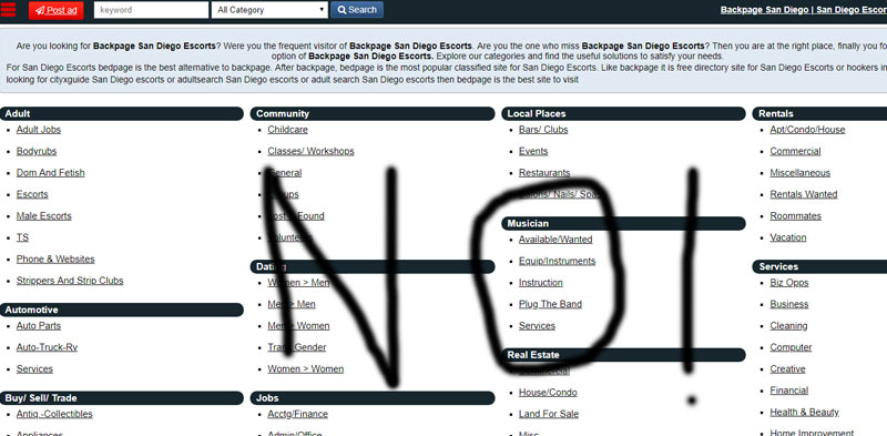 brett legault recommends Backpage San Diego Com
