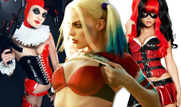 christine protheroe recommends harley quinn costume naked pic