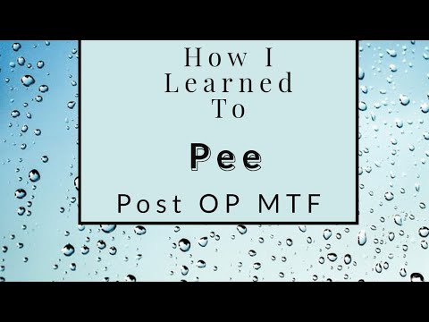 Best of Post op trans peeing