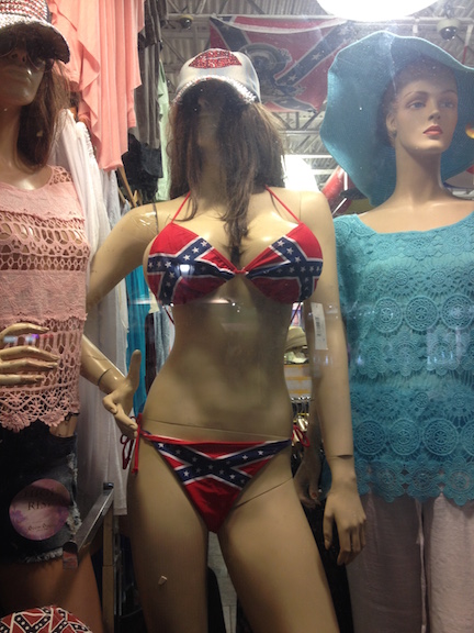 christine jinks add rebel flag bra and panties photo