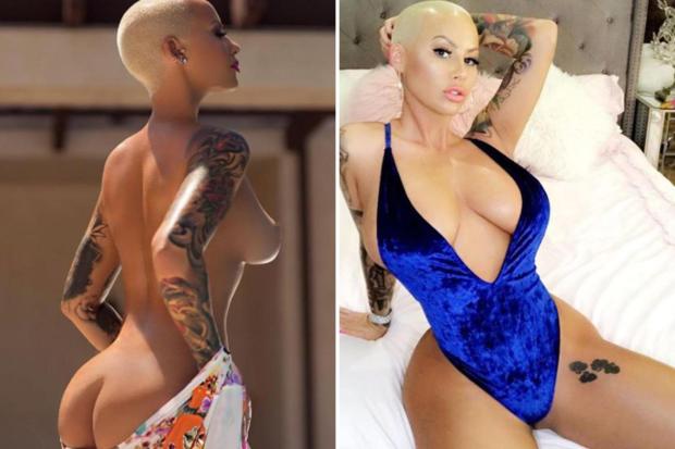 andrew john roberts recommends Amber Rose Naked Pics