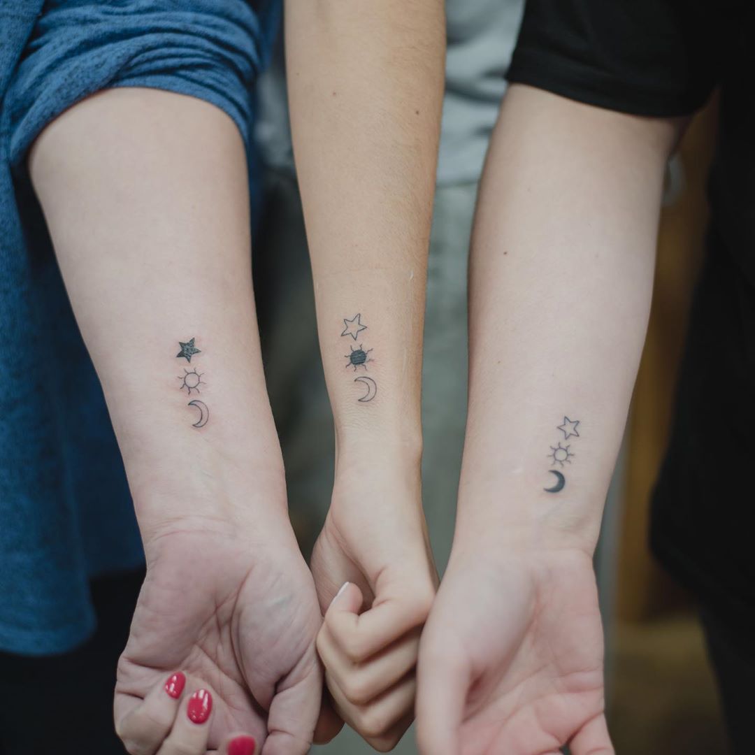 Best of Mother and sibling tattoos