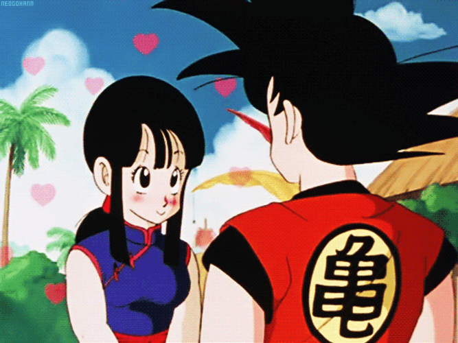 aaron antonio recommends Chi Chi And Goku Kiss
