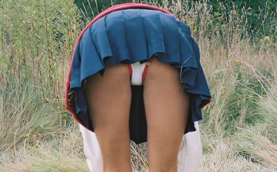 brenda stelter add photo women in short skirts bent over
