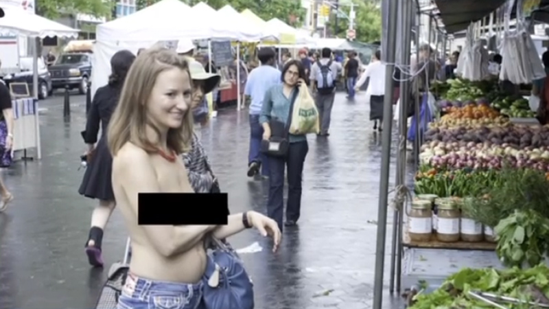 daniel quan add toples woman in new york photo