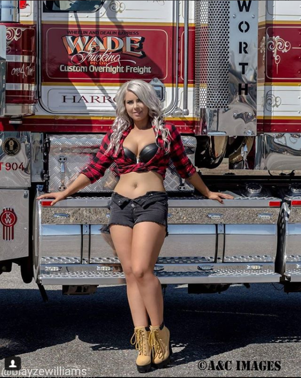 dan borden share hot woman truck driver photos