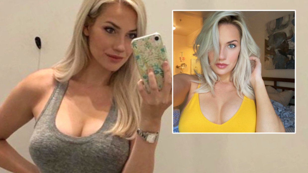 betty raffael recommends paige spiranac boob job pic