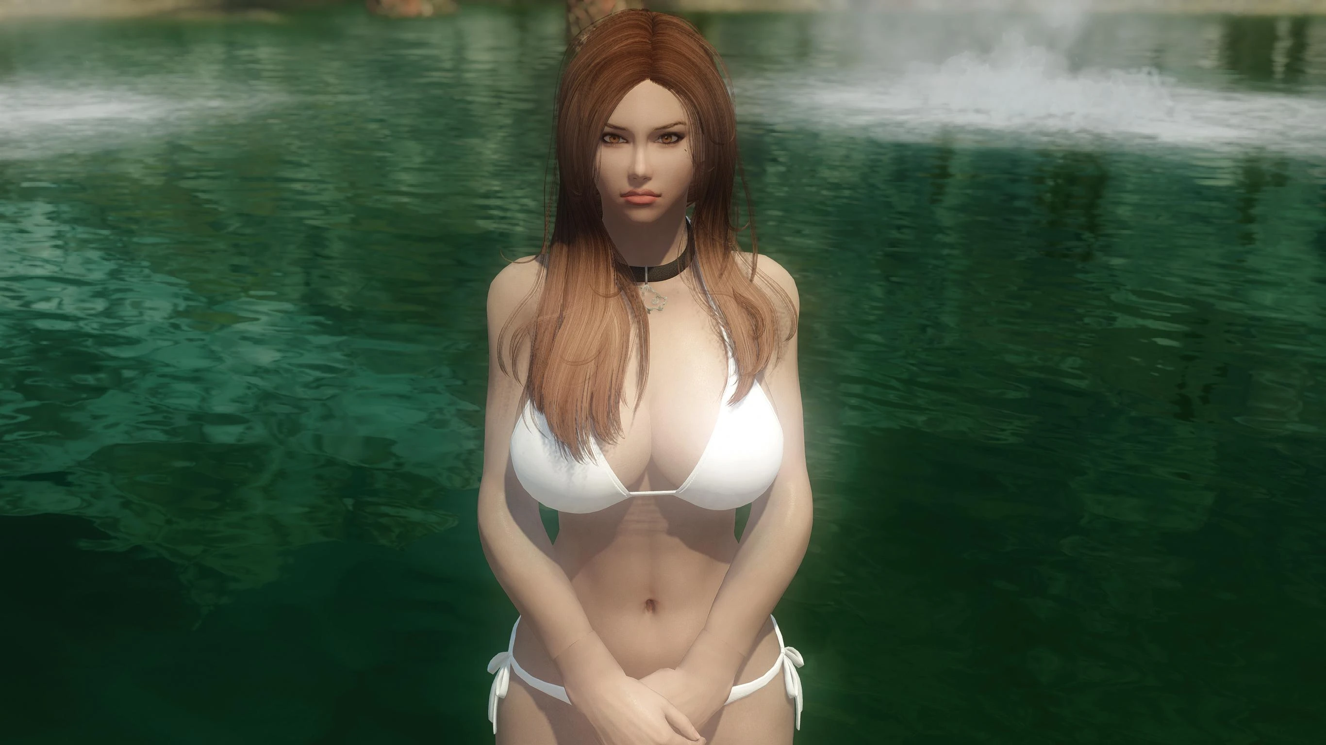 chad bauer recommends skyrim bathing suit mod pic