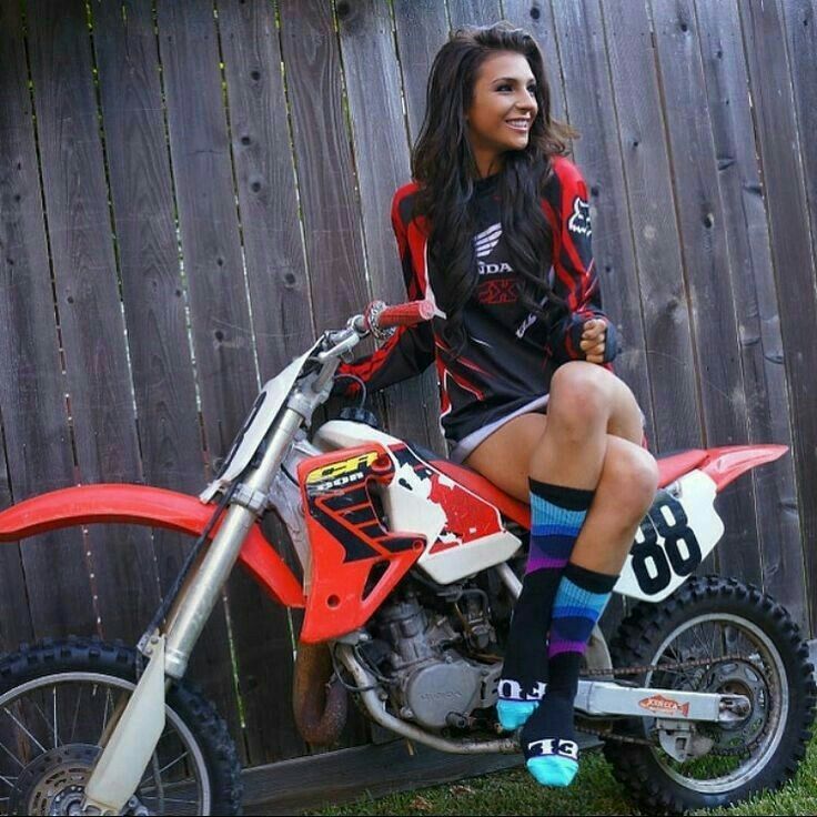 bianca van add hot dirt bike girl photo