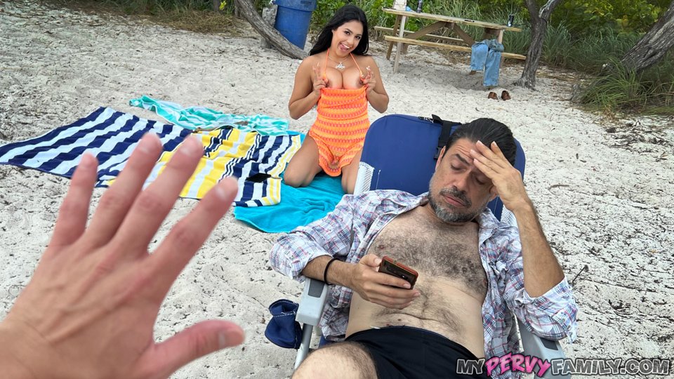 chad albright recommends step brother bangs sister on beach porn pic
