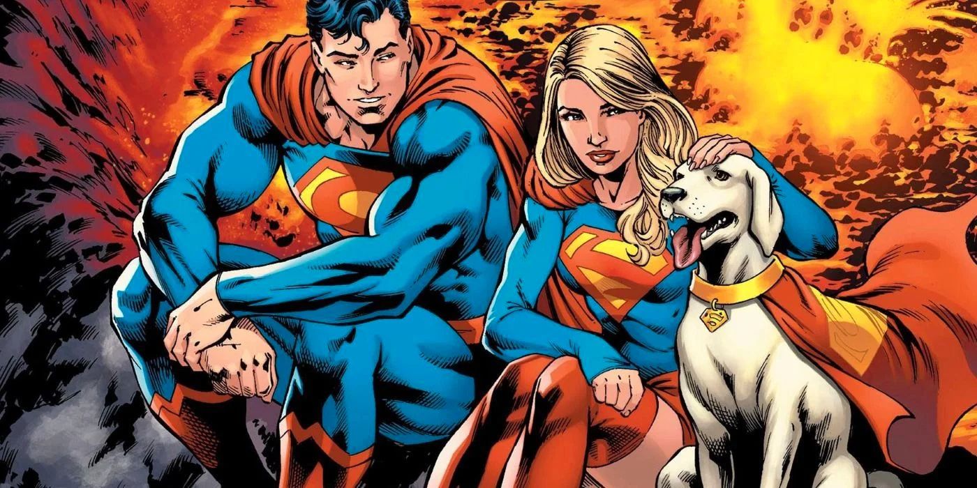 avihai moshe add pictures of supergirl and superman photo
