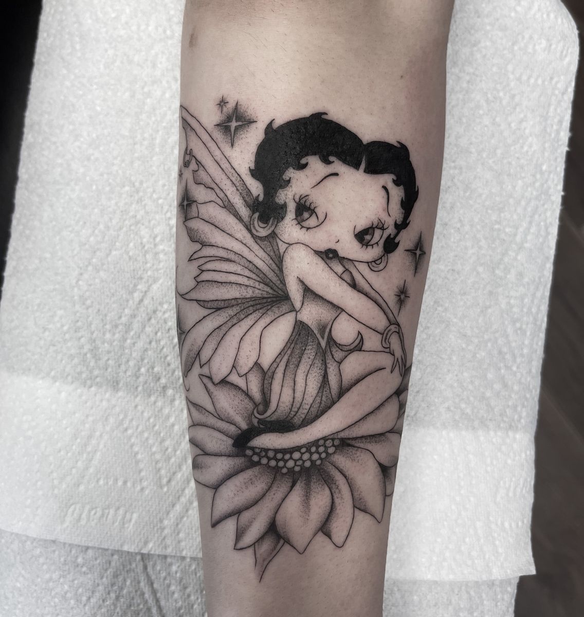 barbara creighton recommends betty boop tattoo pic