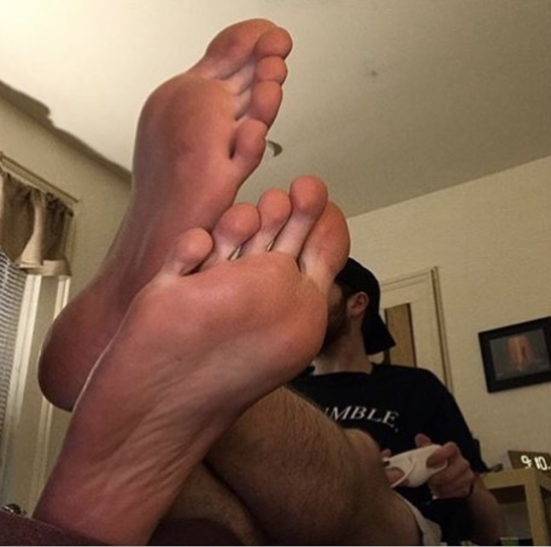 male jock foot worship