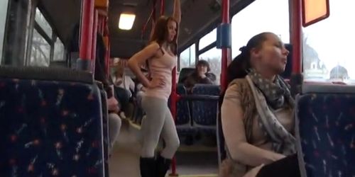 adam guiney recommends public bus sex porn pic