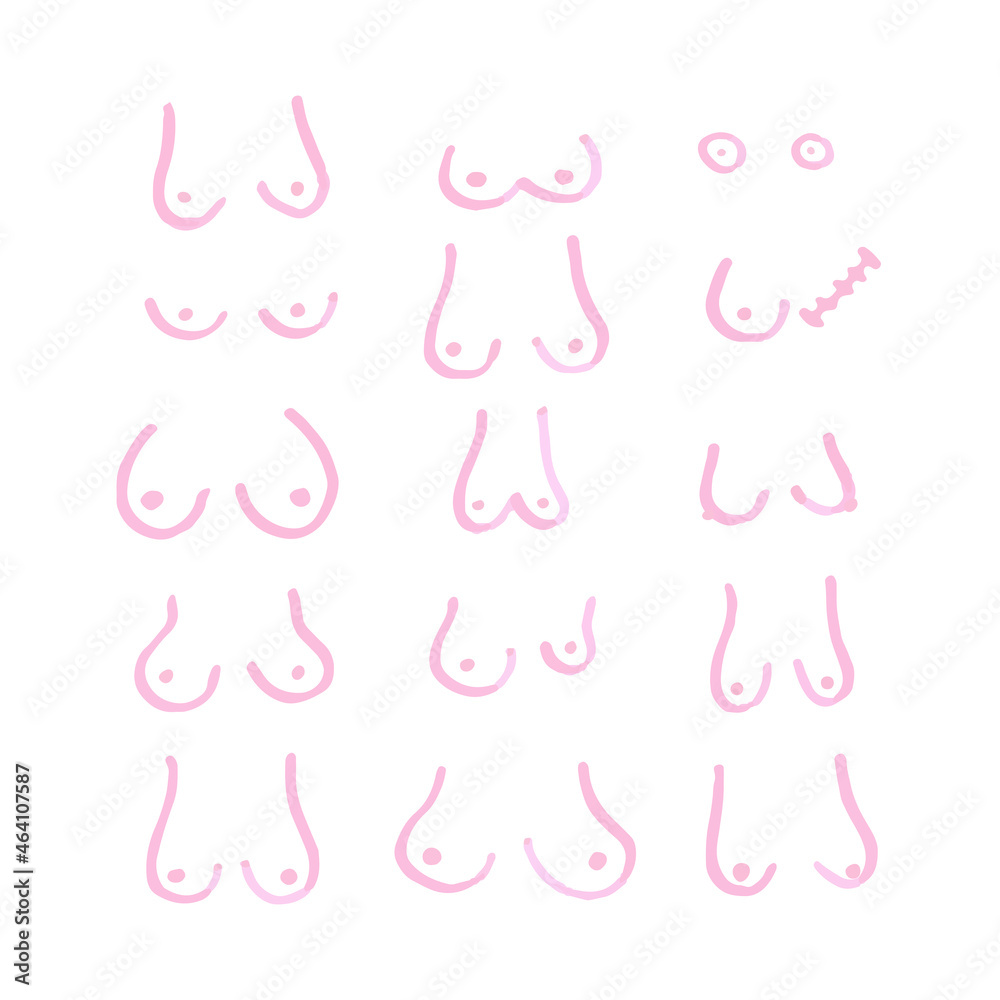 pictures of different boobs