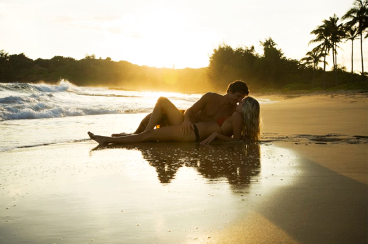 darla shelley share couple making love on the beach photos