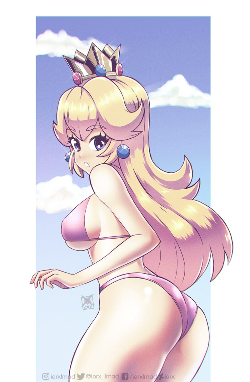 donti elder share super sexy princess peach photos