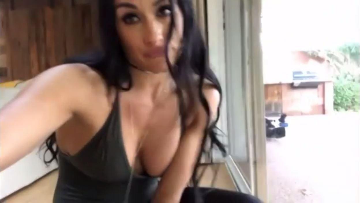 dora flynn add nikki bella boob slip photo