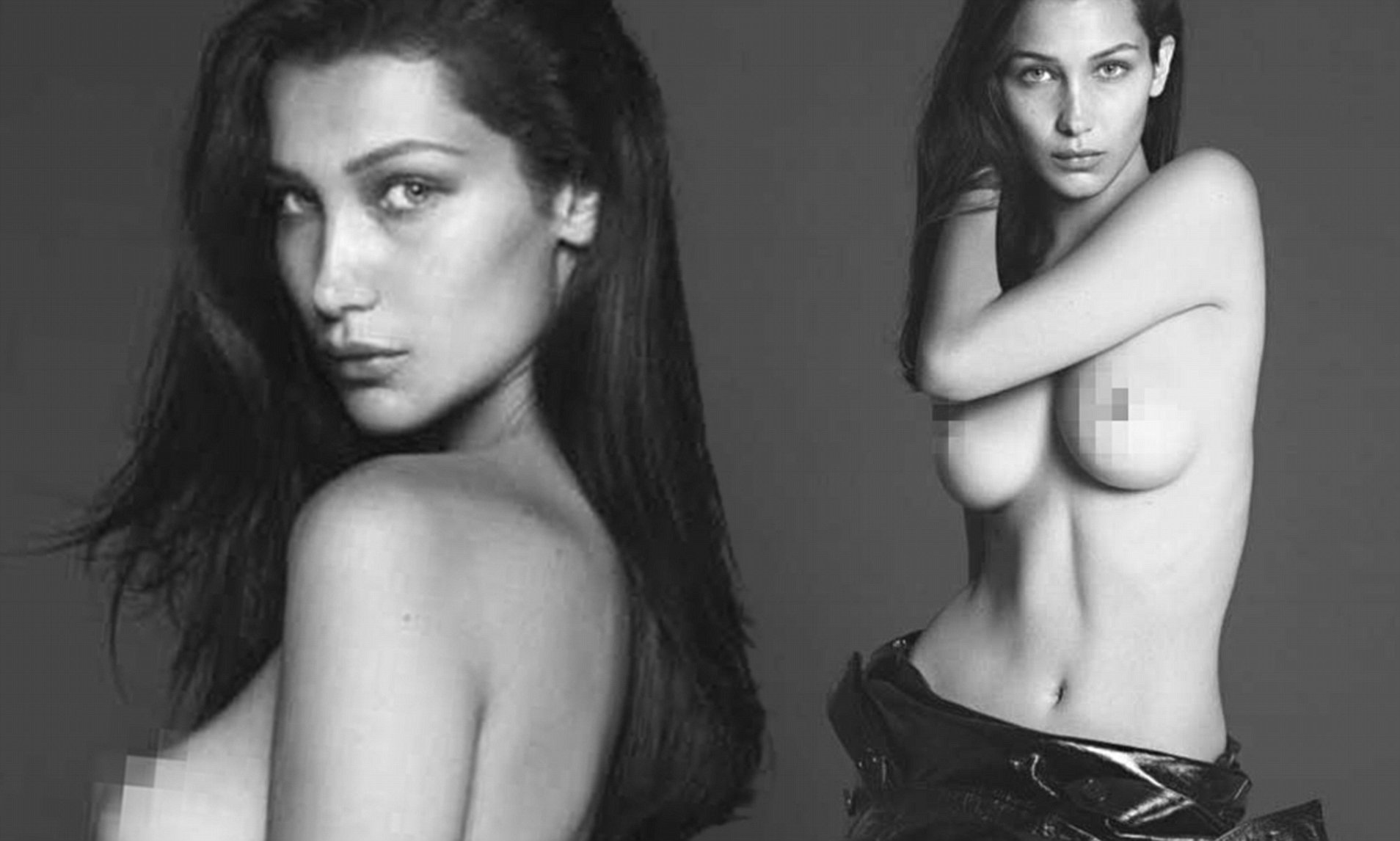 agboola olatunbosun recommends Bella Hadid Topless Photoshoot