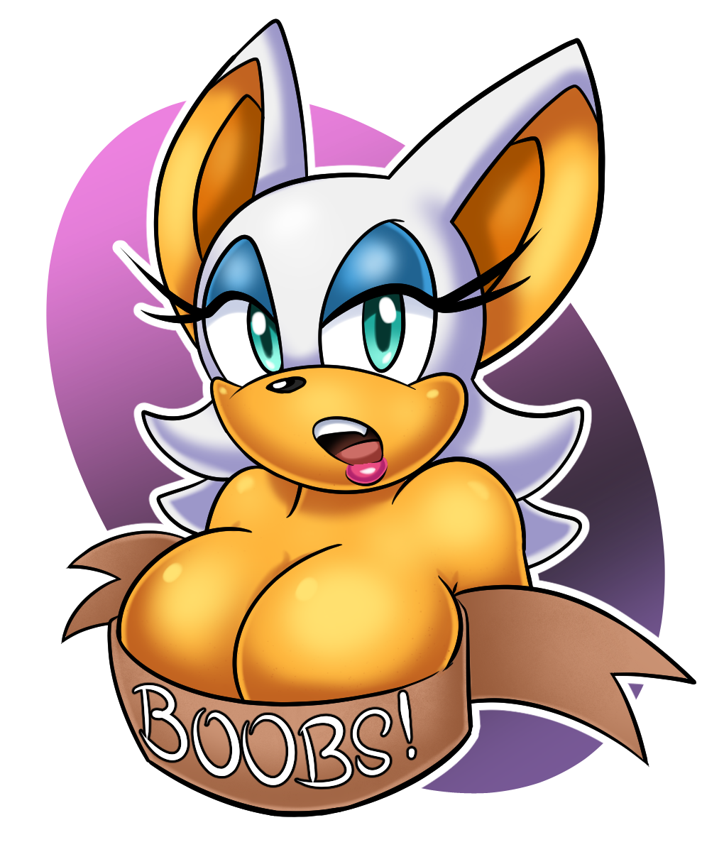 rouge the bat breasts