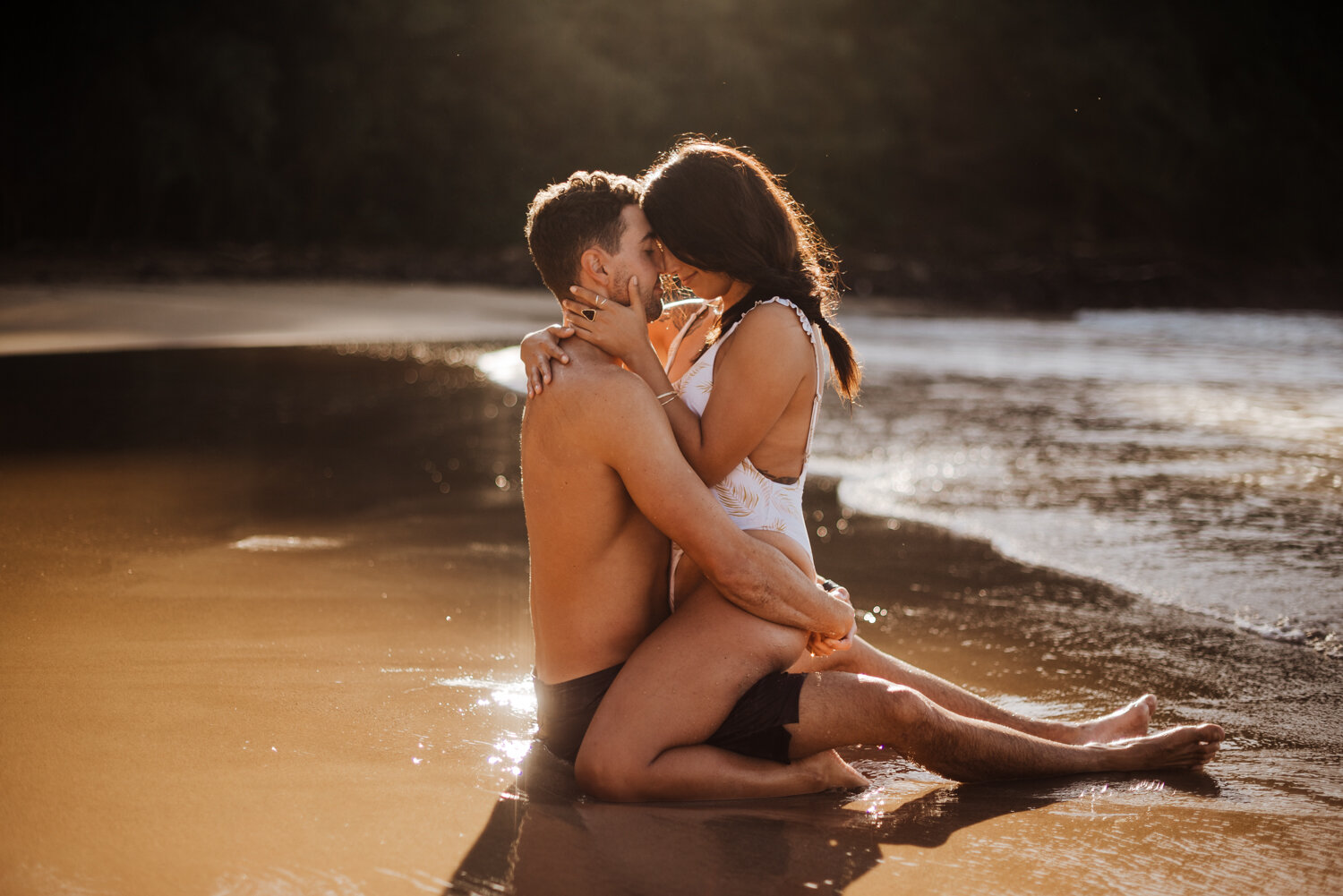 making love on the beach