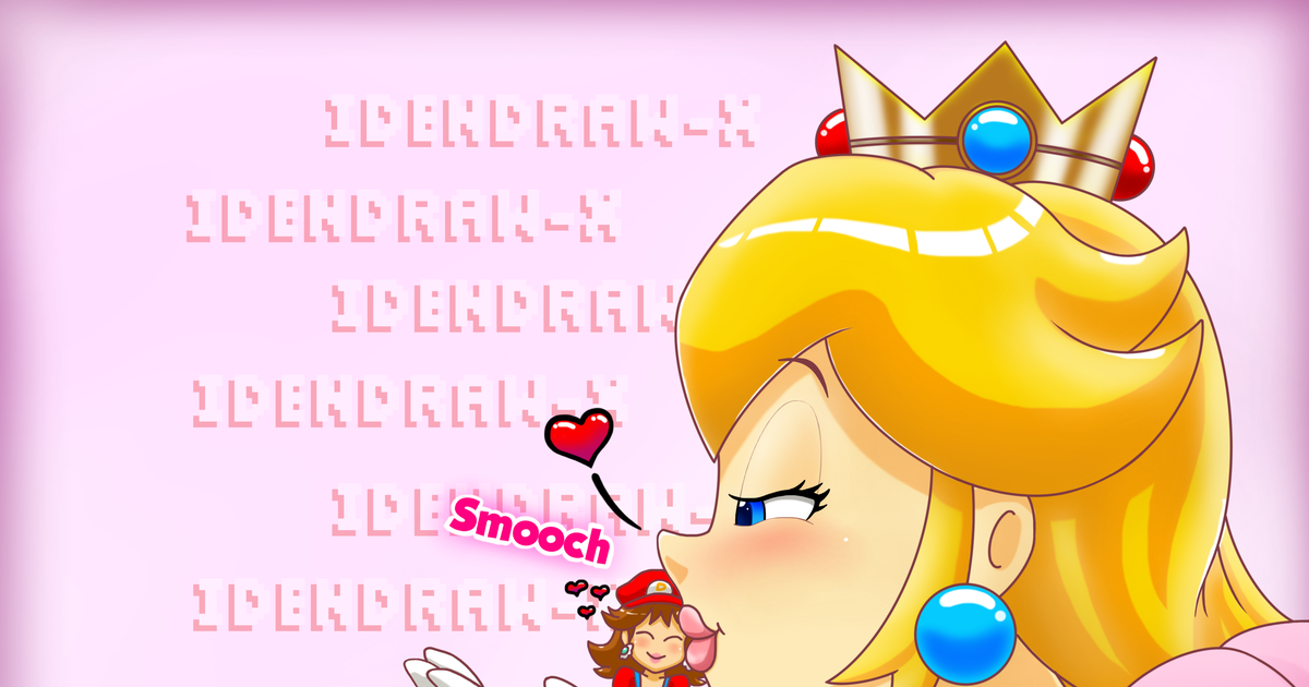 diane barbee recommends princess peach kiss daisy pic