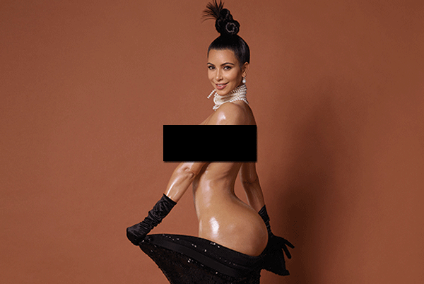 bente mikkelsen recommends Kim K Naked Ass