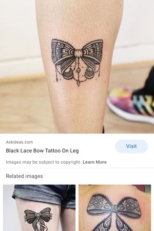 chuck moomey recommends Bow Tattoo On Thigh