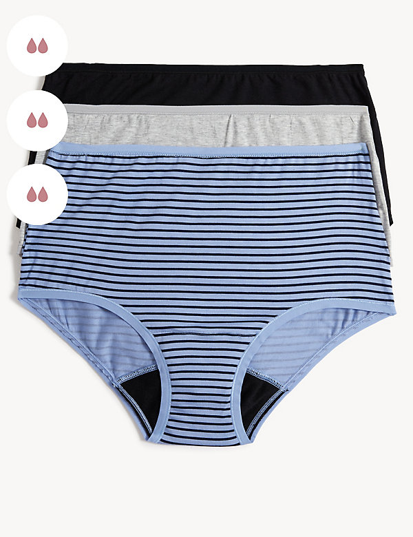 Best of Blue and white striped panties