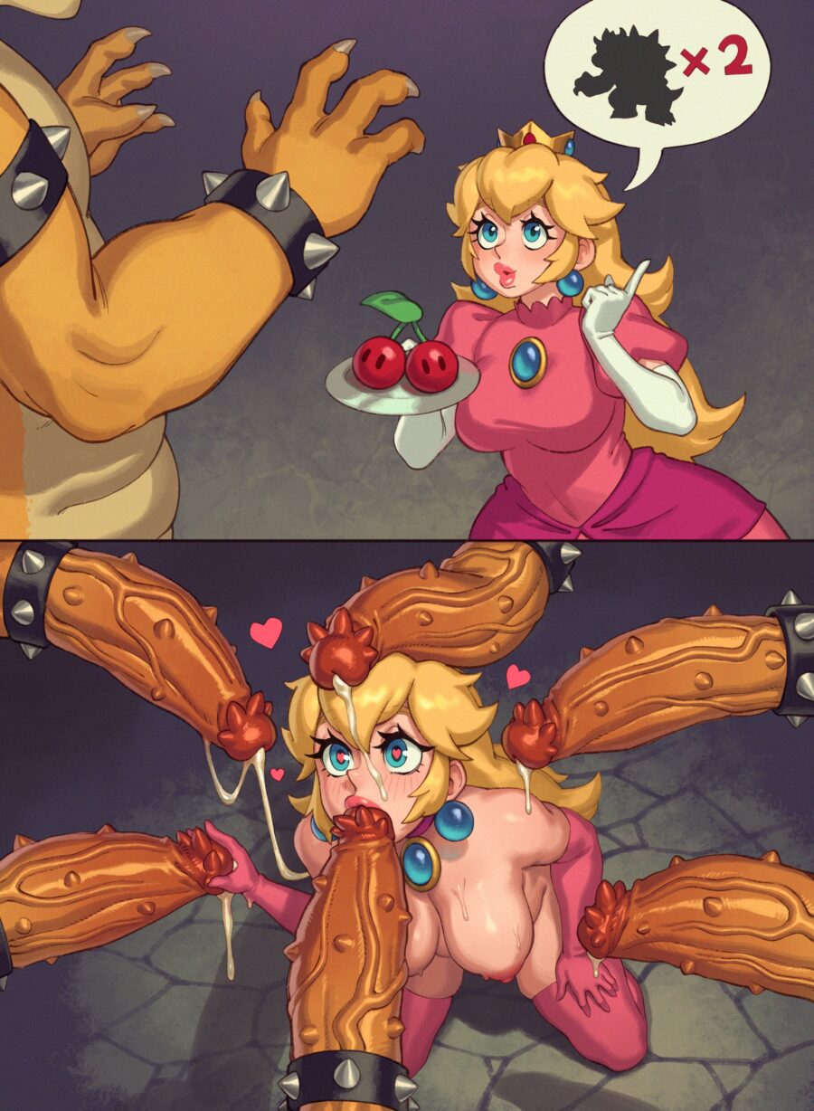 connie l emerson add princess peach and bowser porn photo