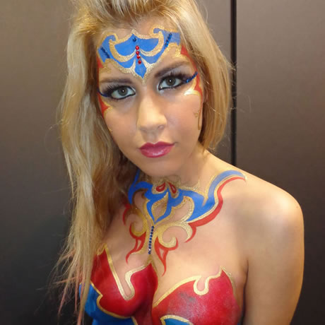 Best of Body paint pictures gallery