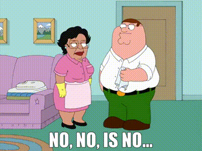 Family Guy No No No Gif stool sharts