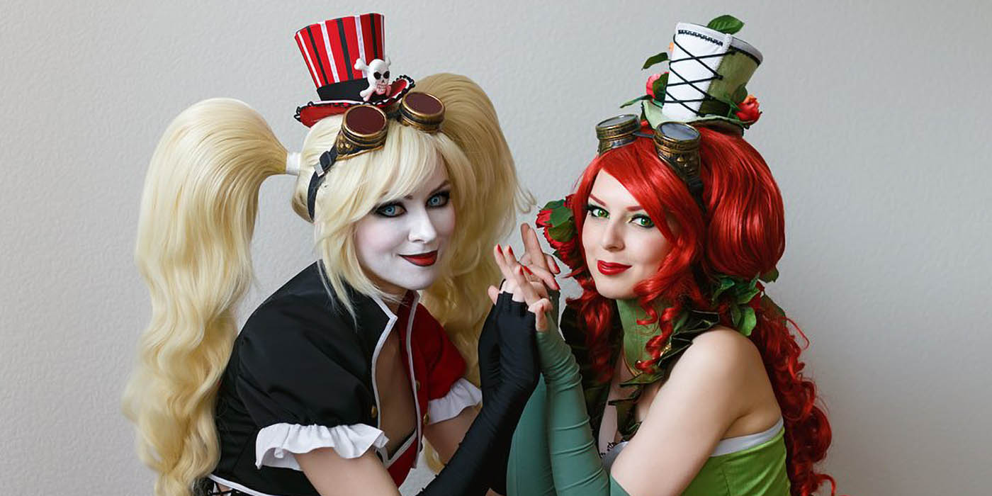 Harley And Ivy Cosplay foursome online