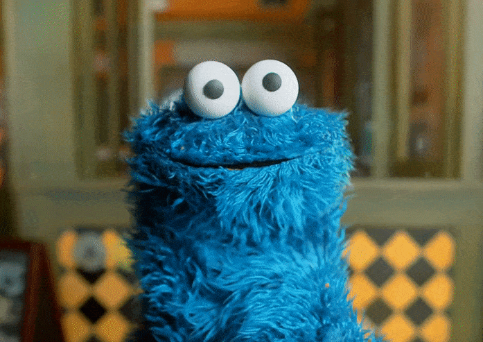 adam salhanick recommends cookie monster gif pic