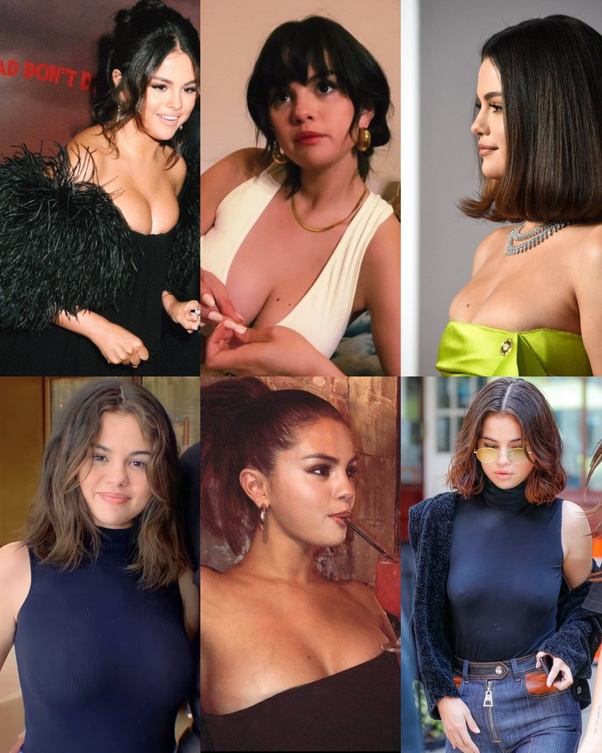 Selena Gomez Bare Breast from ads