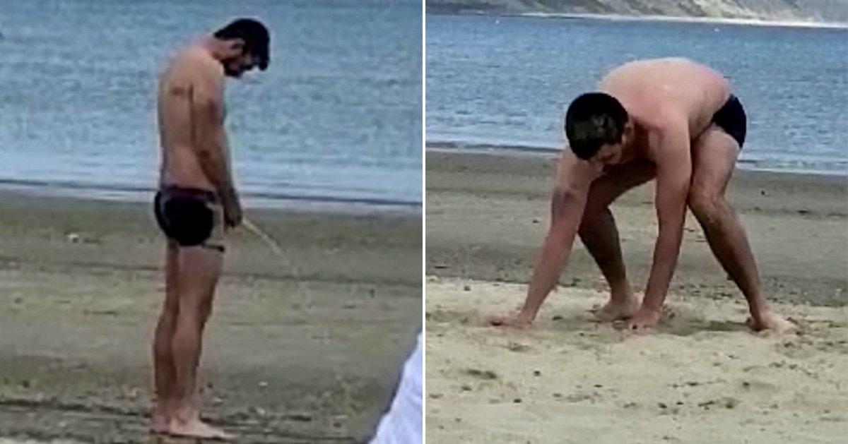 becky lewis johnson add photo peeing on nude beach