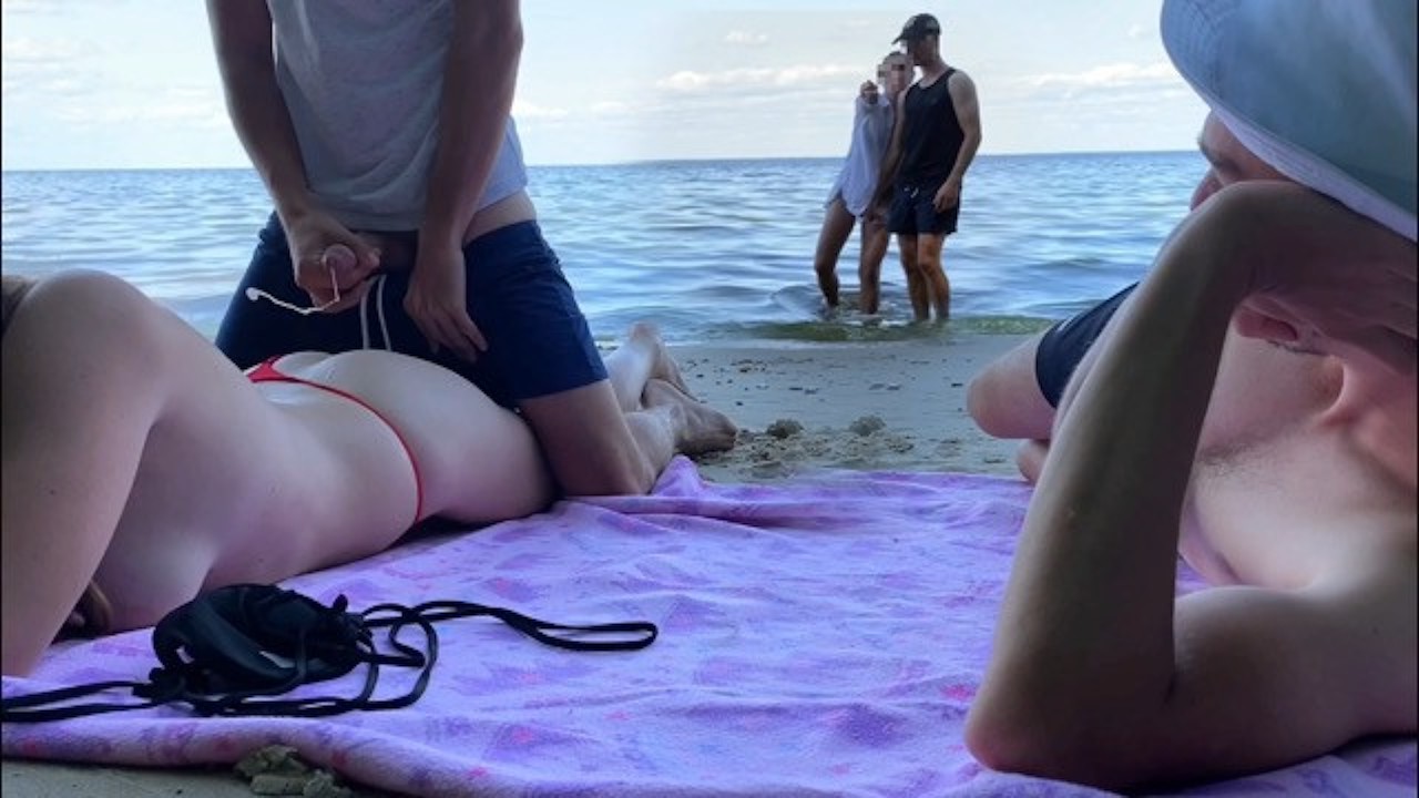 czarina aquino recommends random stranger massages phat ass on beach porn pic