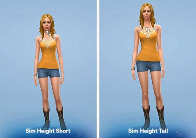 danica red recommends sims 4 how to change height pic