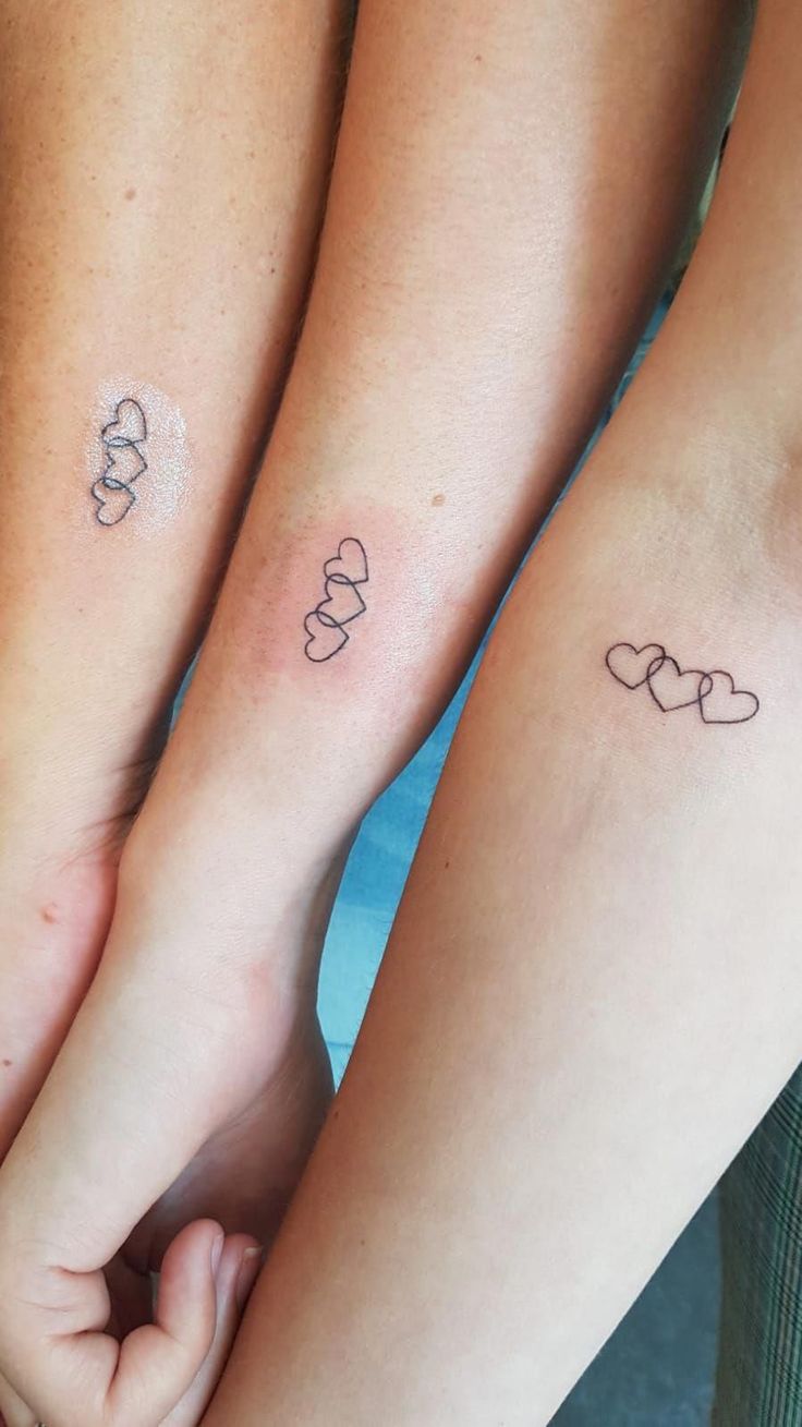 mother and sibling tattoos
