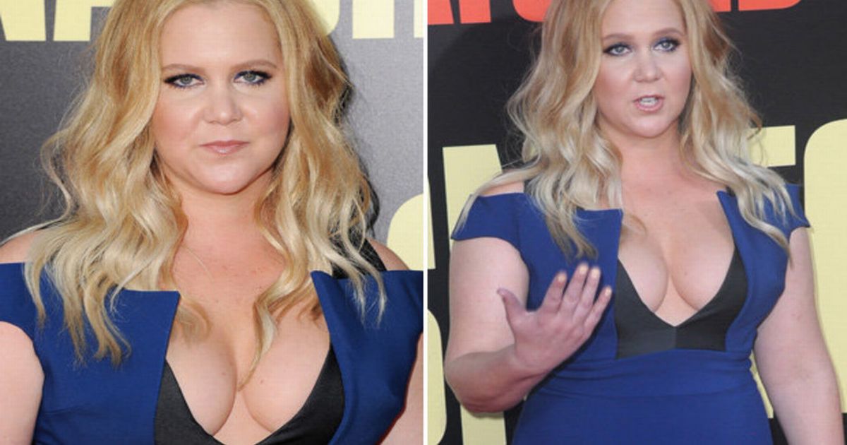 Amy Schumer Snatched Boobs horney teen