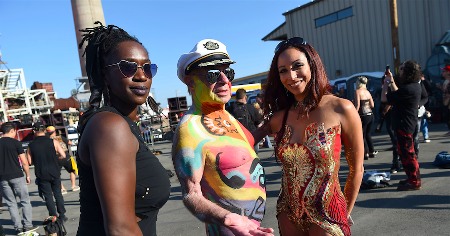 colin wimbush recommends pictures of body painting at the burning man festival pic