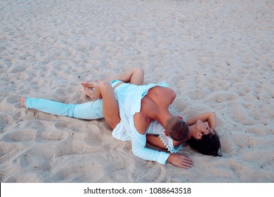 daphne faison add couple making love on the beach photo
