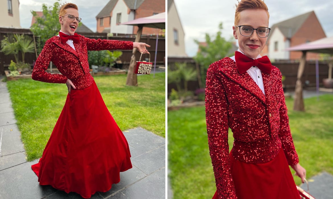daniela schmitz recommends boy forced to wear prom dress pic