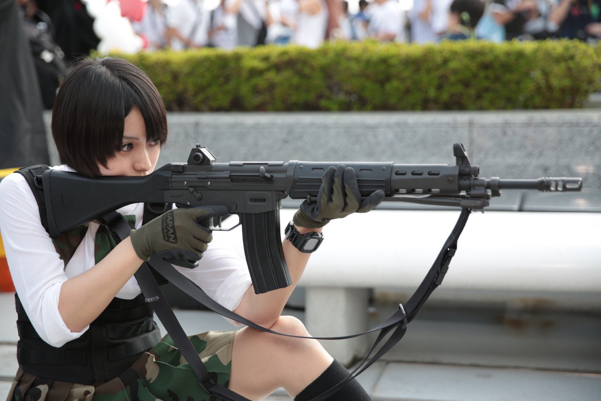 anita carmona recommends asian girls with guns pic