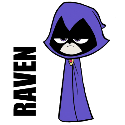 raven teen titans go pictures